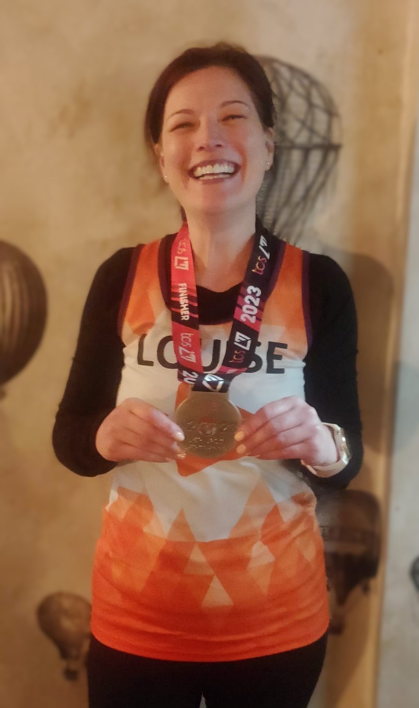 B&DWC - Louise Barguss with her medal